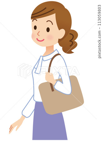 行走的女人，商業，職業女性 113059803