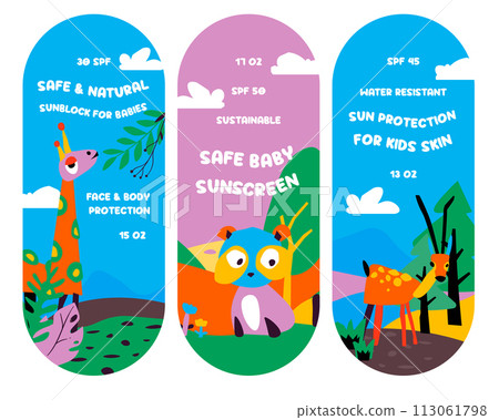 Sunblock for Babies Advertisement Sunblock for Babies Advertisement 113061798