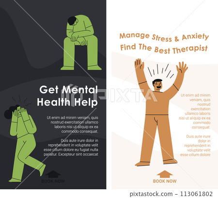 Mental Health Awareness Ad Poster 113061802