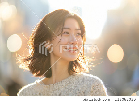 Women Autumn Winter Beautiful Cute Date 113062039