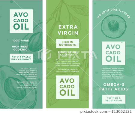 Extra Virgin Avocado Oil Features 113062121