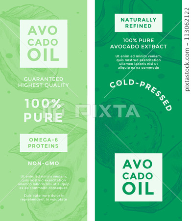 Organic Avocado Oil Advertisement 113062122