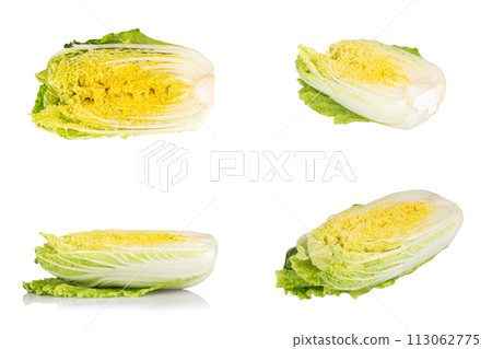 Chinese cabbage isolated on white background Chinese cabbage isolated on white background 113062775