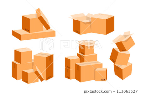 Box mockup set 113063527