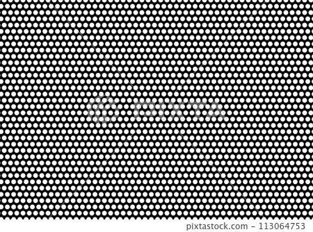 Polka dot pattern (black background) Polka dot pattern (black background) 113064753