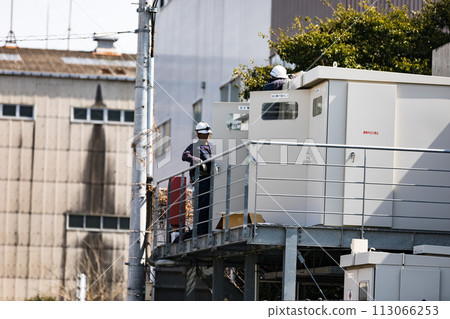 Cubicle type high pressure power receiving equipment 113066253