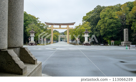 奈良縣橛原神社第一鳥居 奈良縣橛原神社第一鳥居 113066289
