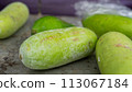 fresh guava fruit at street food 113067184