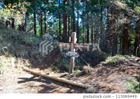 [Mountain sign] Kanagawa Prefecture, Tanzawa Mountains, Okura Ridge 32 (2011) 113069449