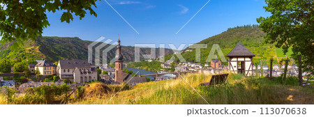 Aerial view of Cochem, Germany Aerial view of Cochem, Germany 113070638