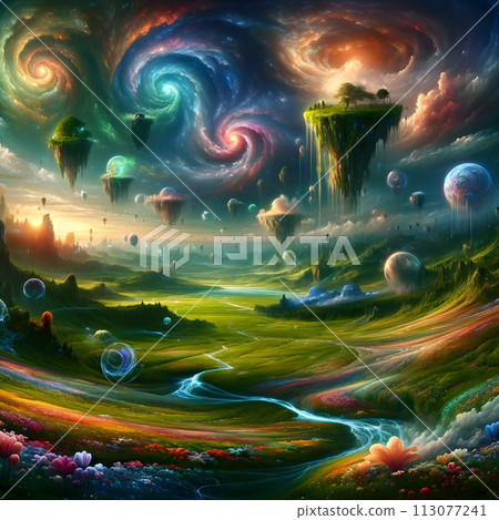 A multi-dimensional landscape. A multi-dimensional landscape. 113077241