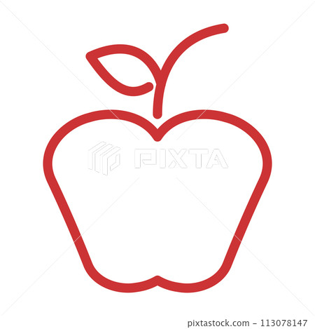 Apple logo design concept 113078147