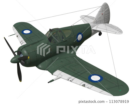 boomerang, fighter plane, airplane 113078919