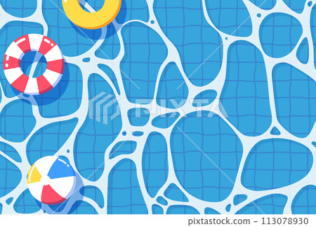 Background illustration_pool Background illustration_pool 113078930
