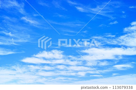 Blue sky and cloud image Blue sky and cloud image 113079338