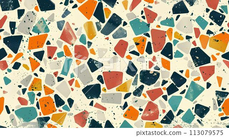 Abstract Colorful ceramic tile wall and floor texture background for interior design and exterior decoration 113079575
