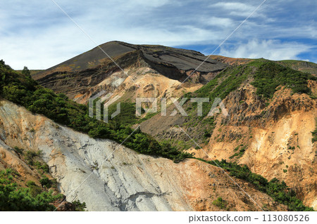 宮城藏王 從藏王 Echoline 大黑天眺望熊野山 113080526