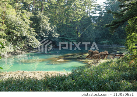 磐梯朝日國立公園 - 裡磐梯五色沼湖和群西濕地的風景 磐梯朝日國立公園 - 裡磐梯五色沼湖和群西濕地的風景 113080651