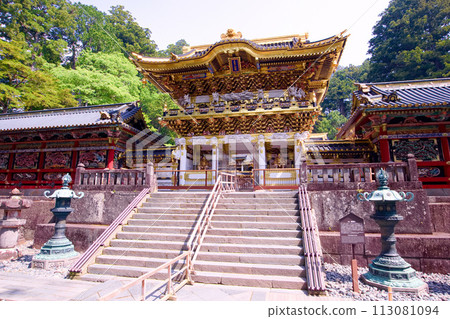 Nikko City Nikko Toshogu Shrine Yomeimon Nikko City Nikko Toshogu Shrine Yomeimon 113081094