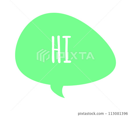 Speech bubble. Dialog balloon tag. Vector quote sticker. Trendy speech bubbles set in flat design with short messages Speech bubble. Dialog balloon tag. Vector quote sticker. Trendy speech bubbles set in flat design with short messages 113081396