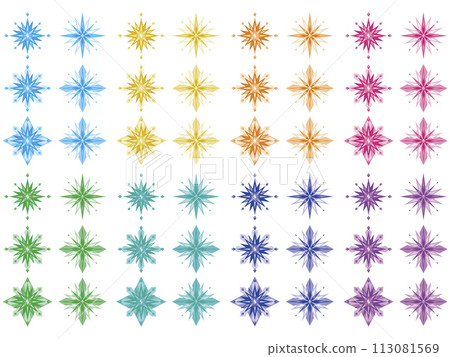 Jewel-like one-point material 113081569