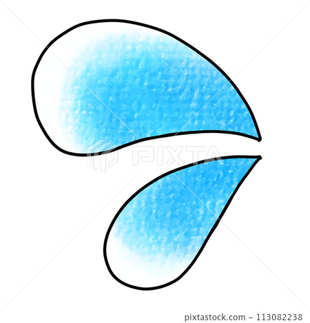 Loose simple sweat (two drops) 2 analog style 113082238