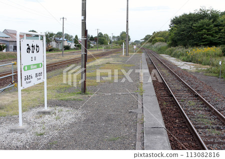 Mikawa Station JR Mikawa Station Mikawa Muroran Main Line Mikawa Station JR Mikawa Station Mikawa Muroran Main Line 113082816