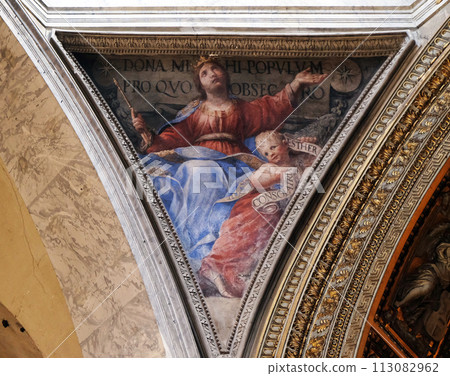 Esther by Raffaele Vanni in the Church of Santa Maria del Popolo, Rome, Italy 113082962