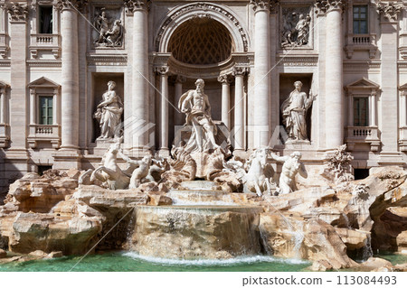 The Trevi Fountain in Rome 113084493