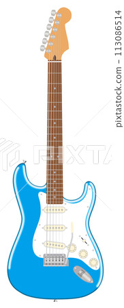 strat 型電吉他的插圖 113086514