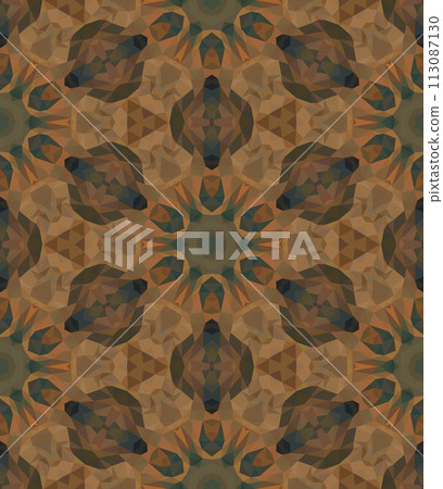 Low poly abstract colorful seamless pattern background, trendy, geometric, cyber polygonal cover, triangle style 113087130