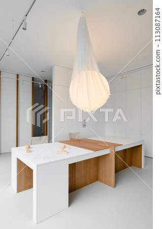 Light minimalist office Interior design Light minimalist office Interior design 113087164