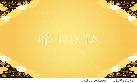 Background material - Japanese pattern (Children's Day image) 4-1 113088178