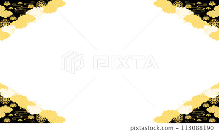 Background material - Japanese pattern (Children's Day image) 6-1 113088190
