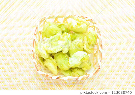 Broad bean tempura Broad bean tempura 113088740