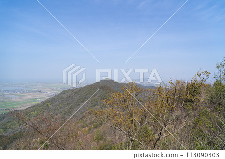 從富士山頂附近看到的風景（滋賀縣東近江市） 113090303