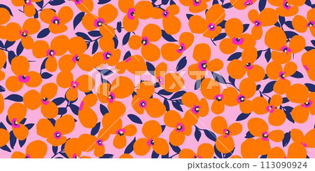 Exotic hand drawn flowers, seamless patterns with floral for fabric, textiles, clothing, wrapping paper, cover, banner, home decor, abstract backgrounds. Exotic hand drawn flowers, seamless patterns with floral for fabric, textiles, clothing, wrapping paper, cover, banner, home decor, abstract backgrounds. 113090924
