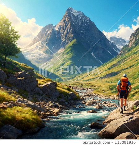 go hiking 113091936