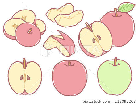 Apple illustration Apple illustration 113092208