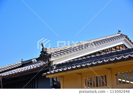 《Gifu Prefecture》Mino City Udatsu rising townscape 113092846