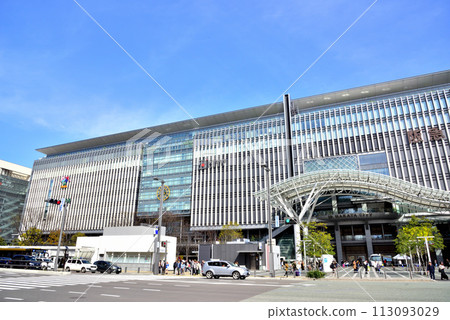 Scenery in front of JR Hakata Station JR Hakata Station Hakata Station Hakata Exit 113093029
