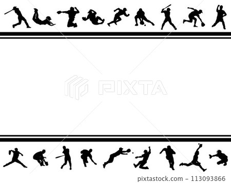 棒球隊比賽框架 113093866