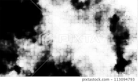 vector halftone pattern. design decorative background 113094793