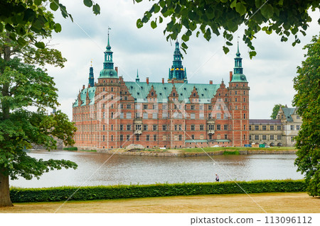 View of Frederiksborg castle in Hillerod, Denmark View of Frederiksborg castle in Hillerod, Denmark 113096112