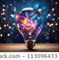 Galaxy in the Light Bulb 113096433