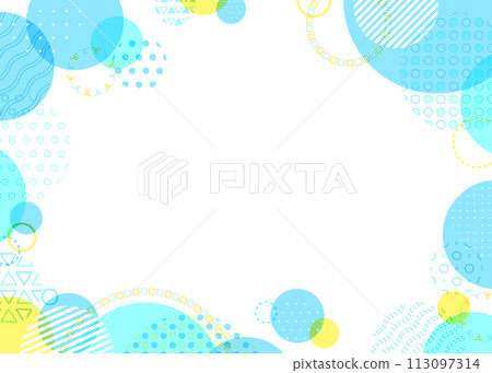 Circular object and pattern frame, circular pattern background Circular object and pattern frame, circular pattern background 113097314