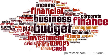 Budget word cloud 113098859