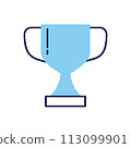 Winner Cup related vector icon 113099901