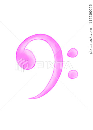 Healing bass clef Healing bass clef 113100066
