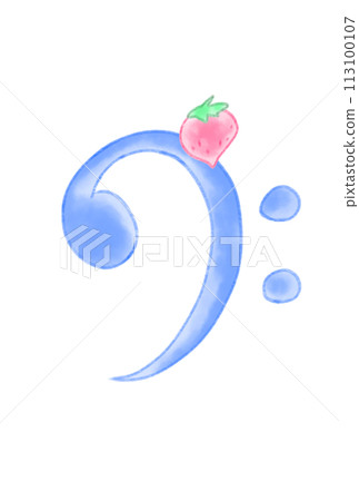 Healing bass clef Healing bass clef 113100107